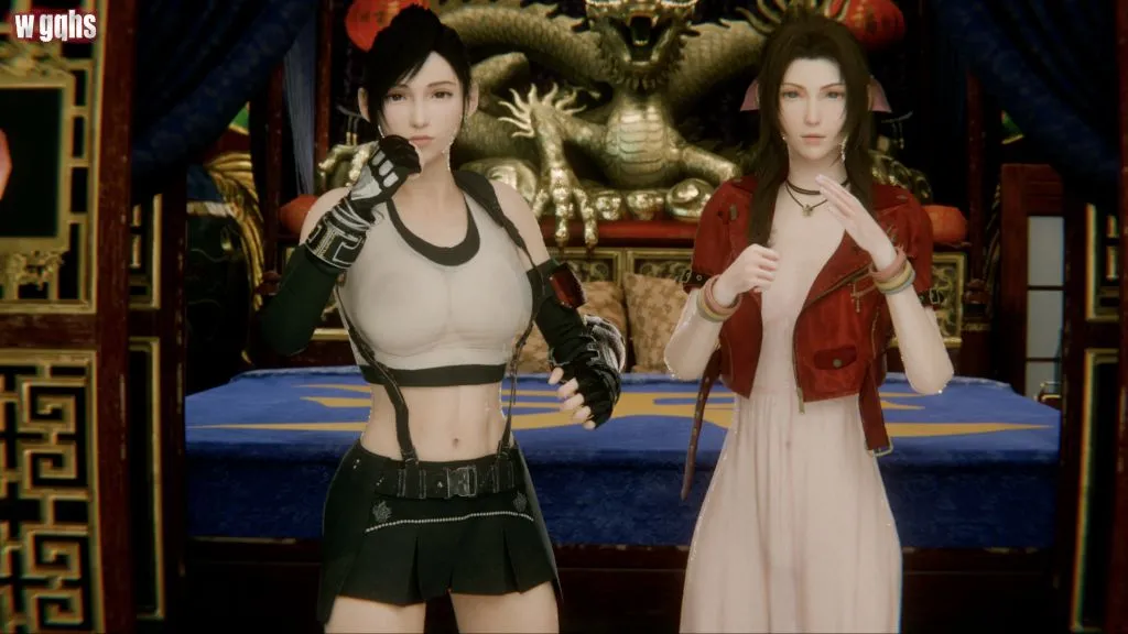[WGQHS] Tifa And Aerith And Mino