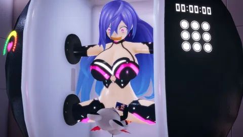 [ちゅぴモーション配布所] 四肢拘束アイリスハートのワレチューとハメ中